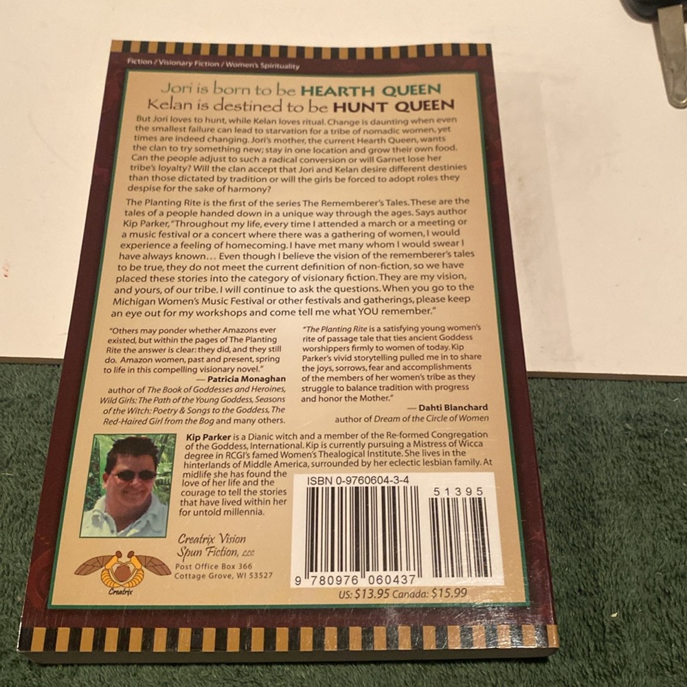 NWT “The Planting Rite,” Paperback - Picture 2 of 2